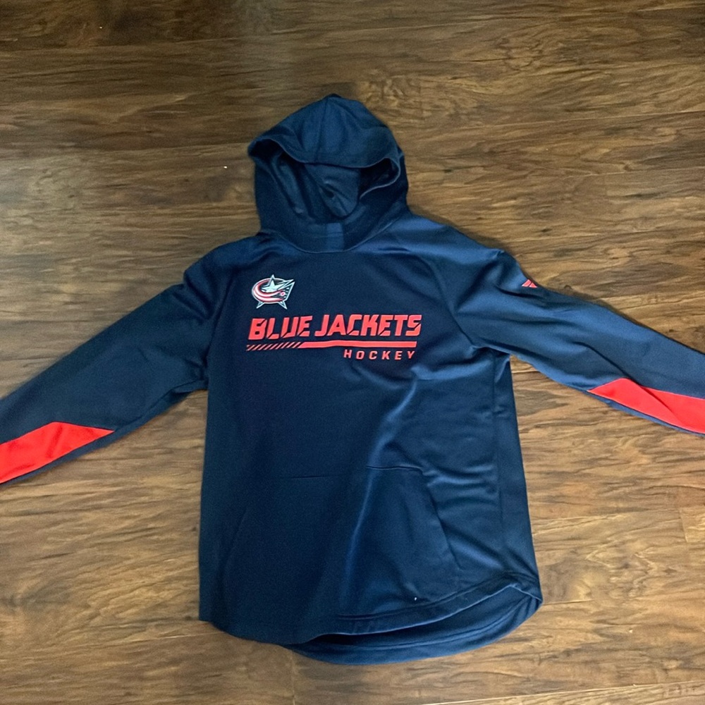 Blue jackets hoodie
